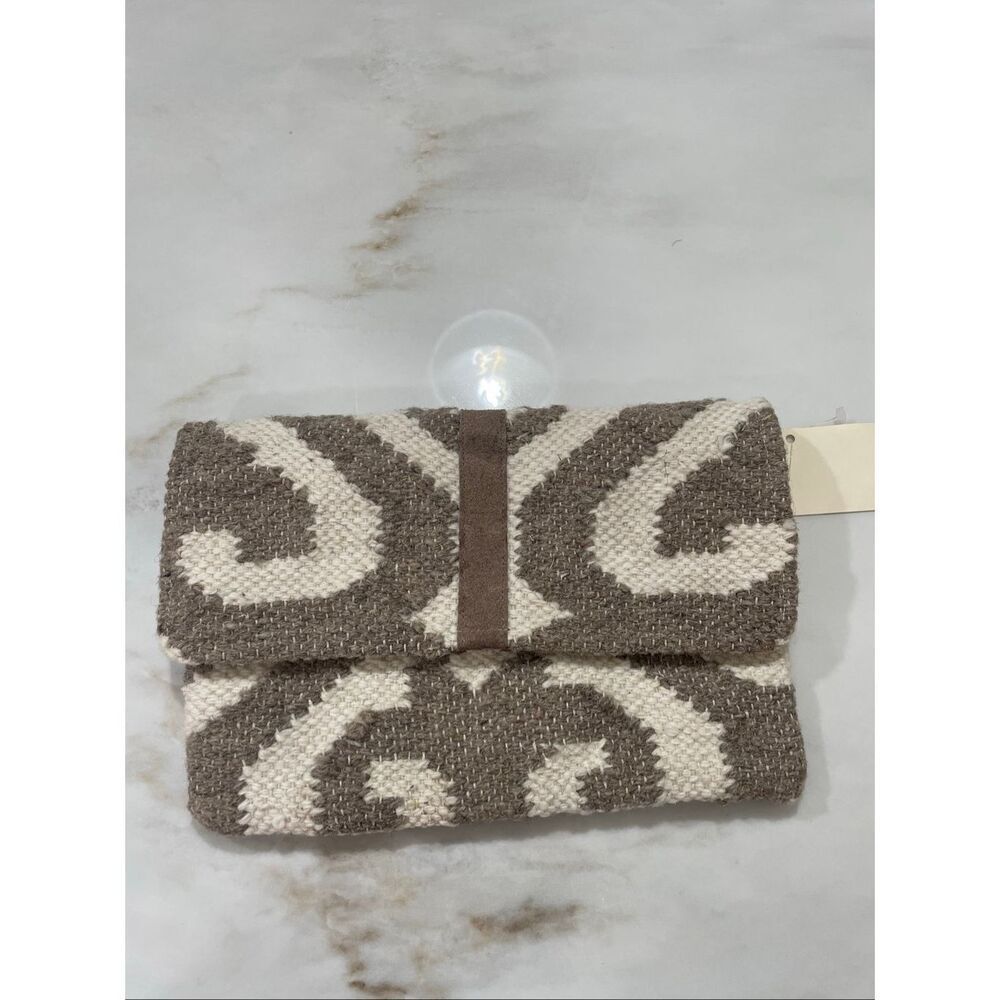The Royal Standard Woven Clutch Bag New with Tags